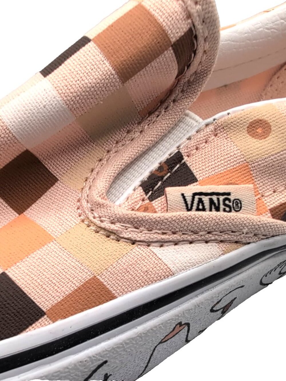 Special Ed'n VANS Fleshtones Breast Cancer Awareness Shoes Mens 8 Ladies 9.5 EUC - Picture 3 of 10